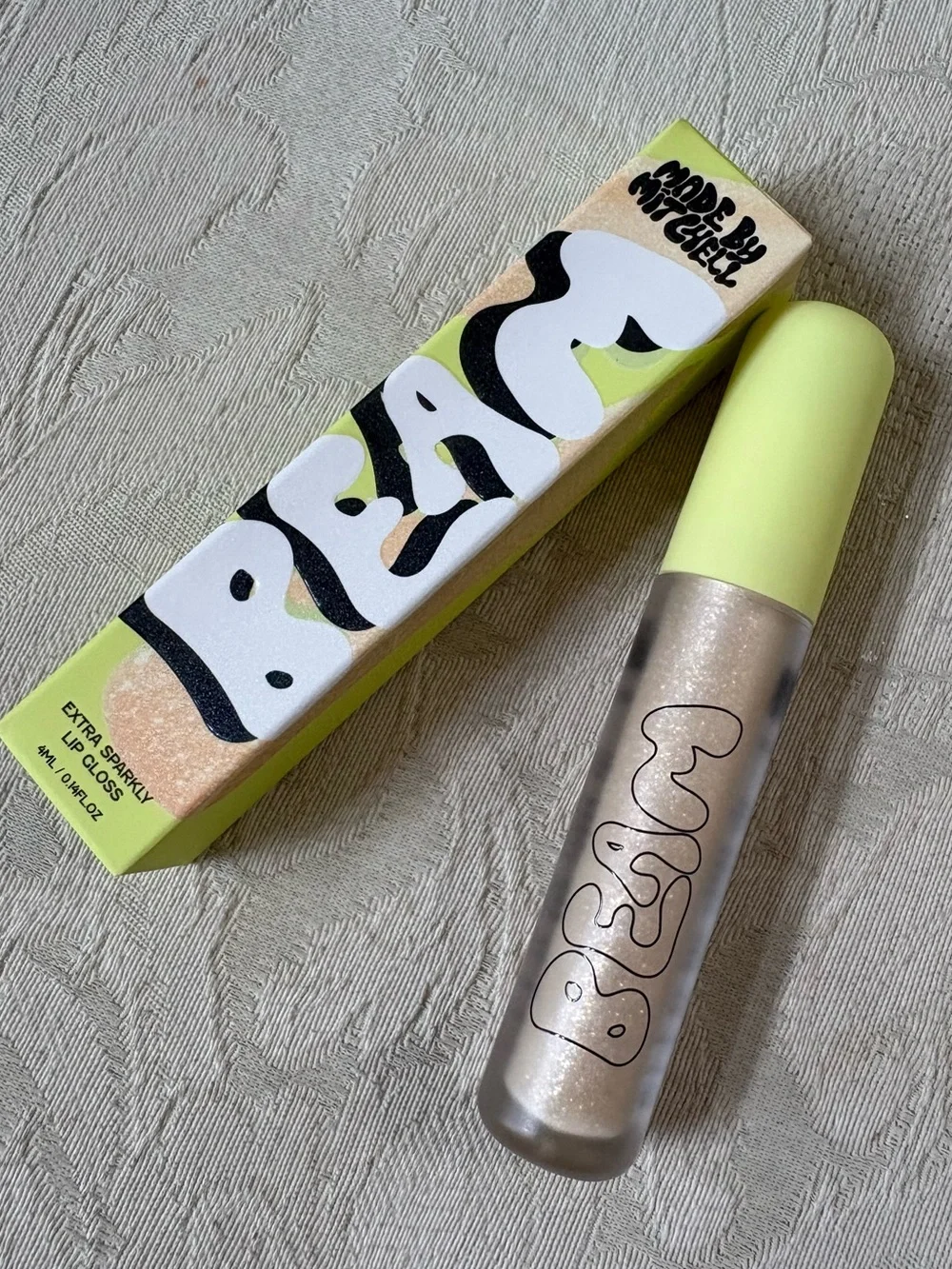 Made by Mitchell Beam Lipgloss in Extra Sparkly BNIB
